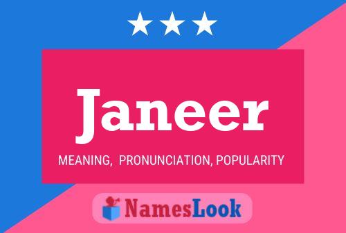 Janeer Namensposter