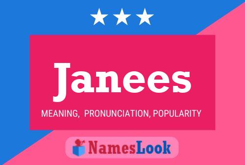 Janees Namensposter