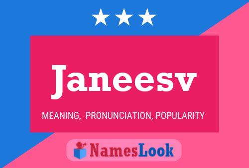 Janeesv Namensposter