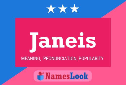 Janeis Namensposter