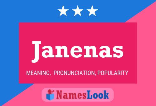 Janenas Namensposter