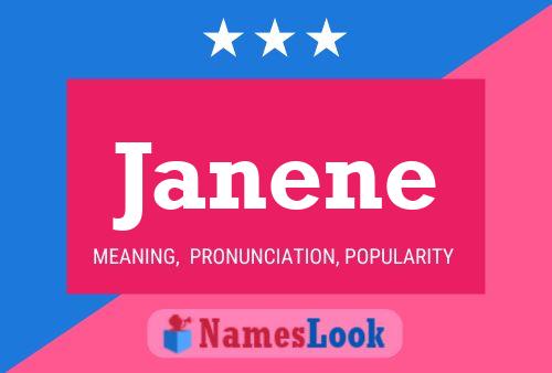 Janene Namensposter