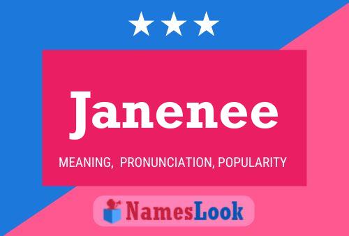 Janenee Namensposter