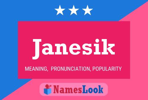 Janesik Namensposter