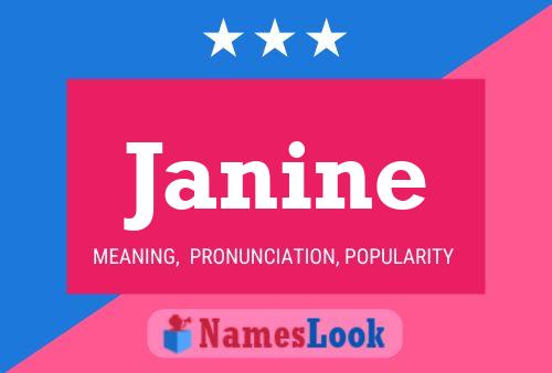 Janine Namensposter