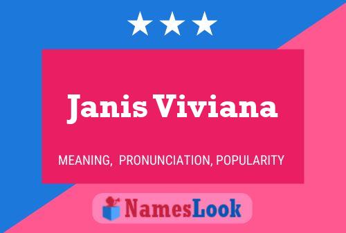 Janis Viviana Namensposter