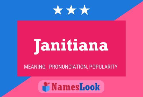 Janitiana Namensposter