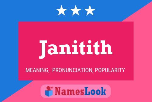 Janitith Namensposter