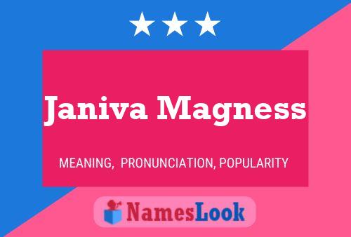 Janiva Magness Namensposter