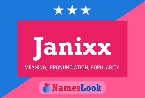 Janixx Namensposter