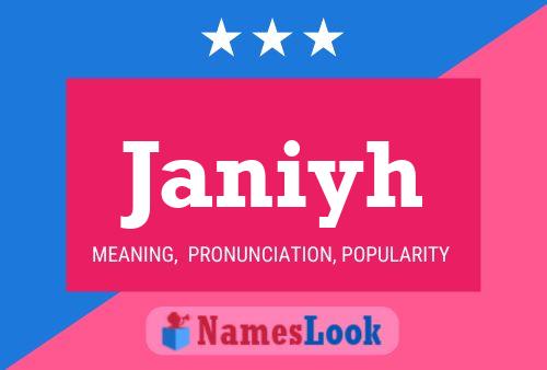 Janiyh Namensposter