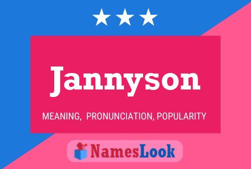 Jannyson Namensposter