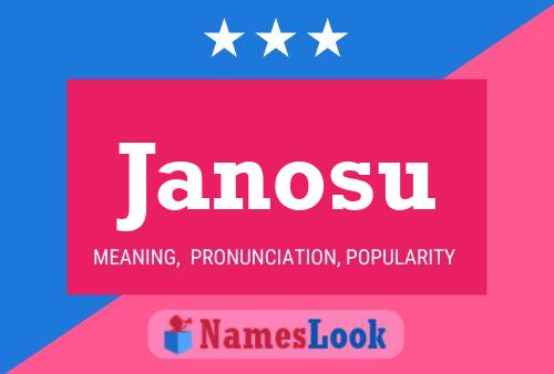 Janosu Namensposter