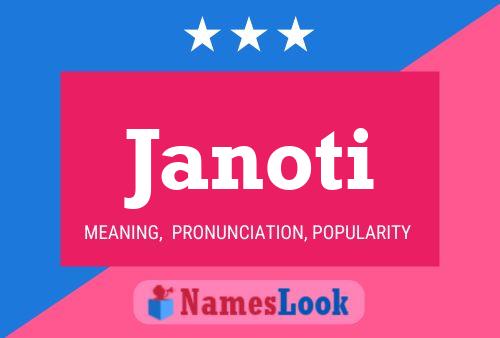 Janoti Namensposter