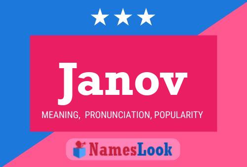 Janov Namensposter