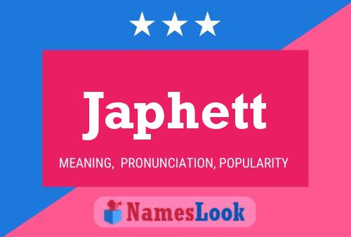 Japhett Namensposter