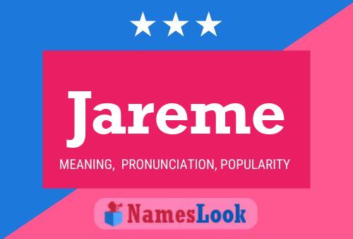 Jareme Namensposter