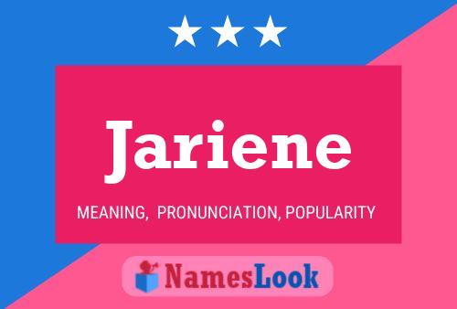 Jariene Namensposter