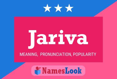 Jariva Namensposter