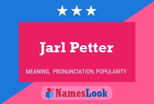 Jarl Petter Namensposter