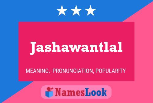 Jashawantlal Namensposter