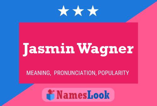 Jasmin Wagner Namensposter