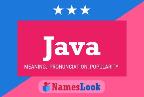 Java Namensposter