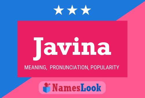 Javina Namensposter