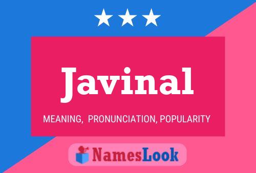 Javinal Namensposter