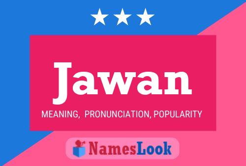 Jawan Namensposter