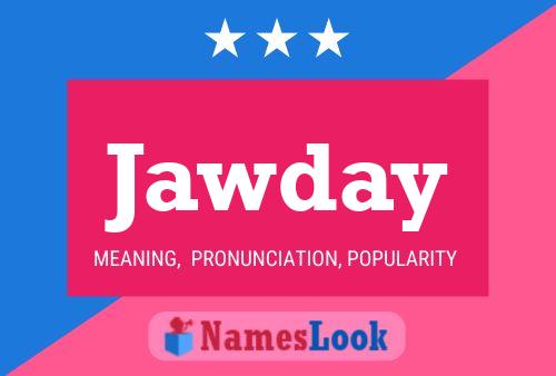 Jawday Namensposter