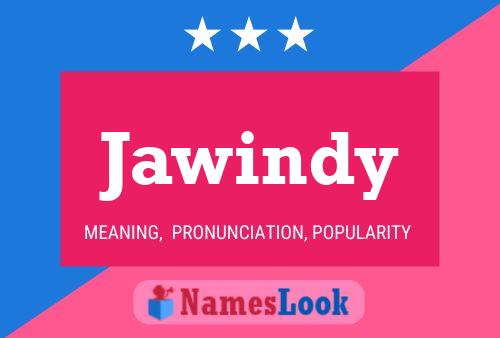 Jawindy Namensposter