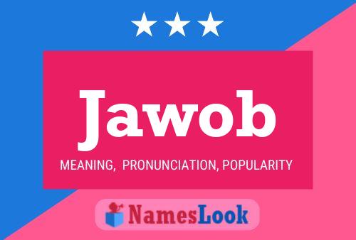 Jawob Namensposter