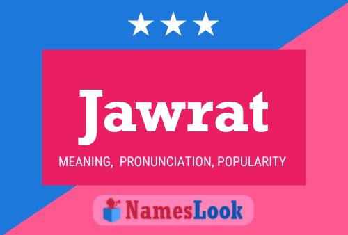 Jawrat Namensposter