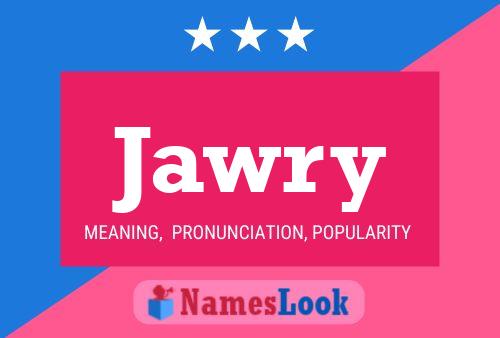 Jawry Namensposter