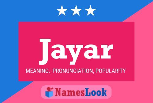 Jayar Namensposter