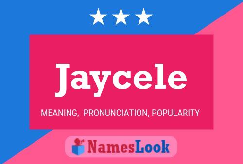 Jaycele Namensposter