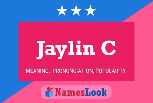 Jaylin C Namensposter