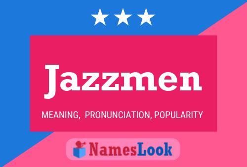 Jazzmen Namensposter