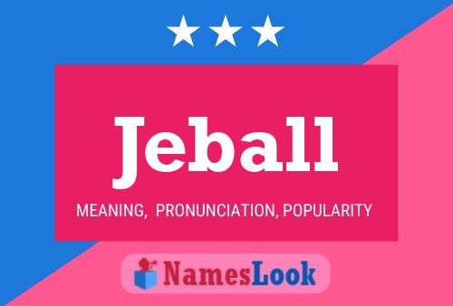 Jeball Namensposter