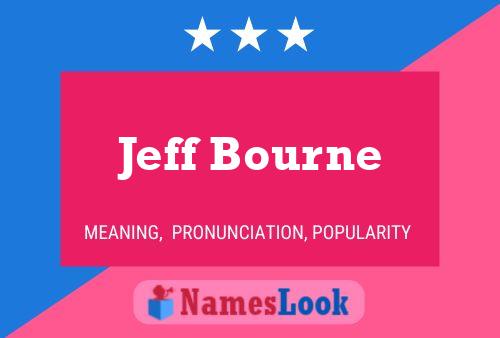 Jeff Bourne Namensposter