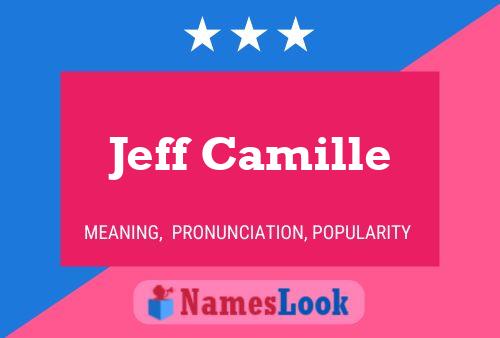 Jeff Camille Namensposter