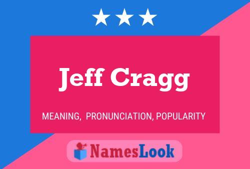 Jeff Cragg Namensposter