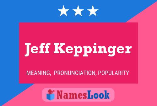 Jeff Keppinger Namensposter