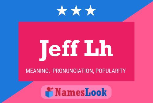 Jeff Lh Namensposter