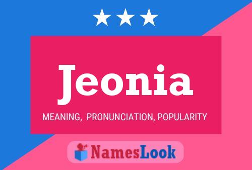 Jeonia Namensposter