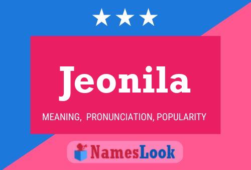 Jeonila Namensposter