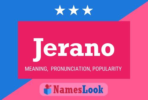 Jerano Namensposter