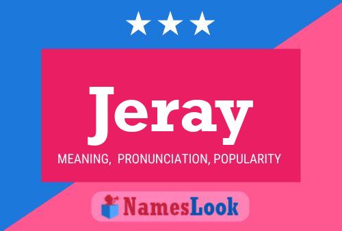 Jeray Namensposter