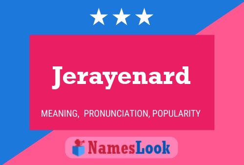 Jerayenard Namensposter